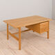 Danish Oak Model 156 Writing Desk by Hans J. Wegner for Getama, 1970s