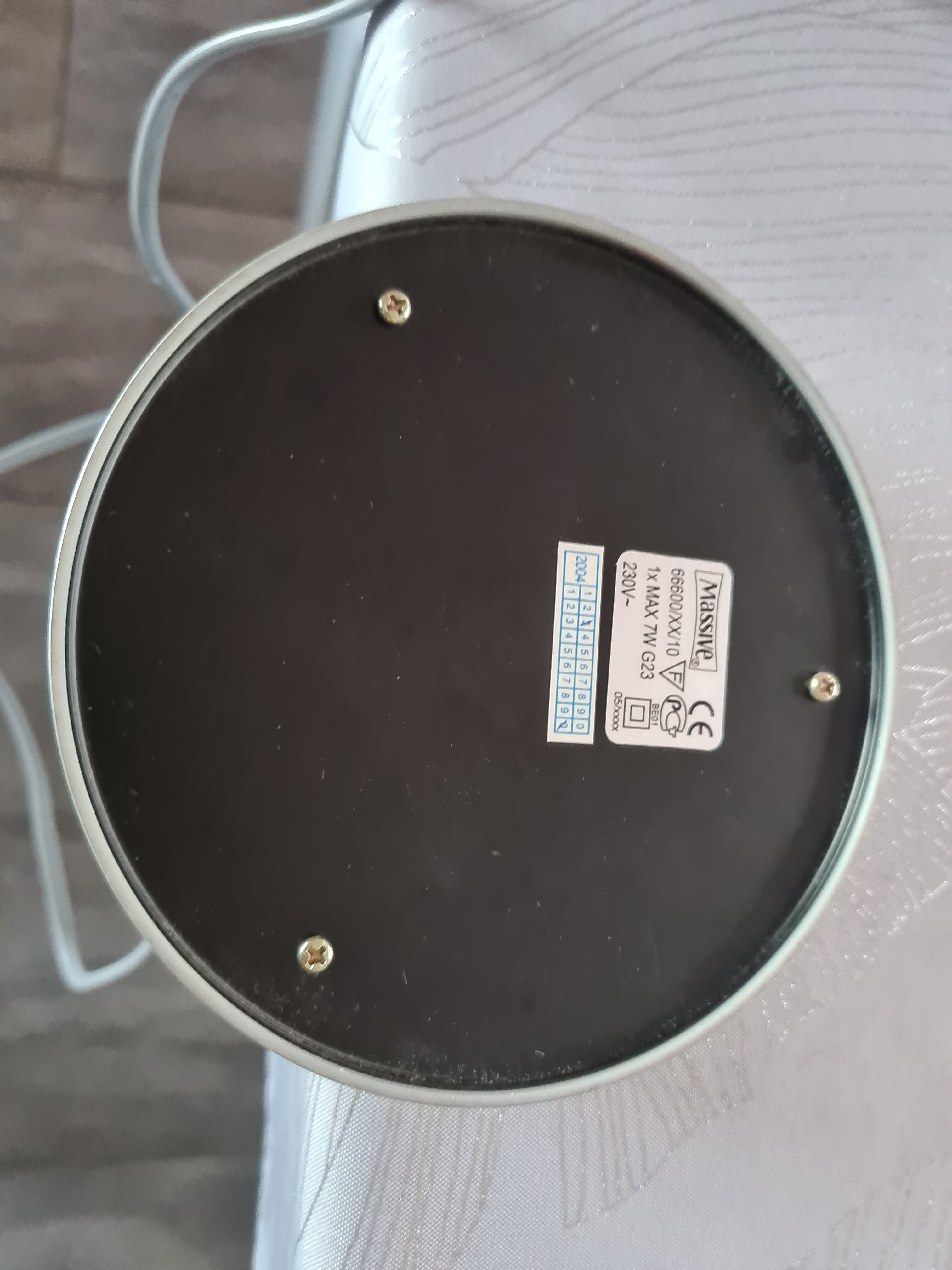 Vintage desk lamp by Massive