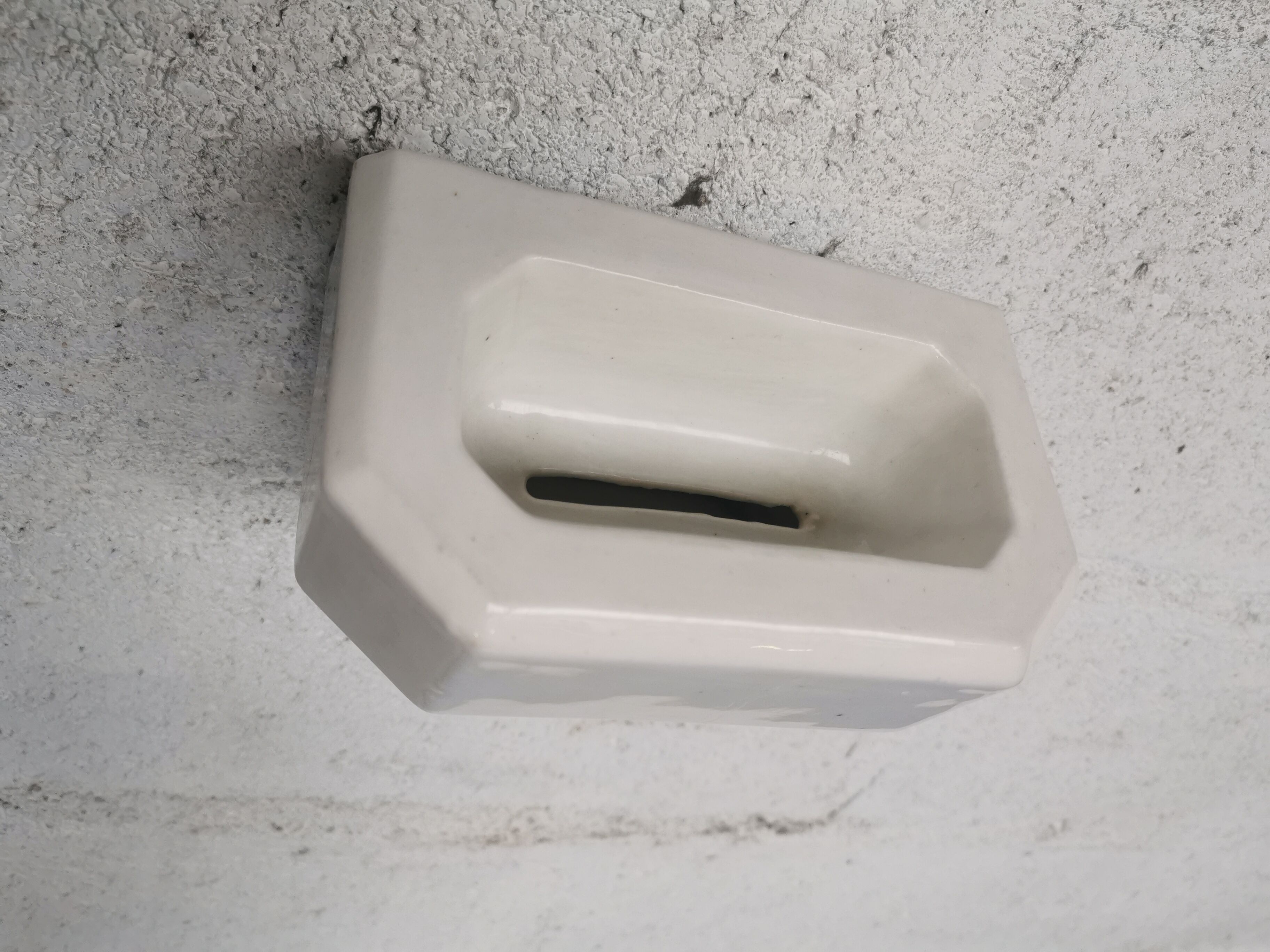 Vintage wall soap dish