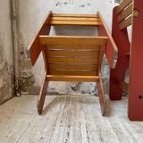 4 vintage Plywood chairs 80s