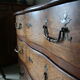 Commode arbalète campagnarde en chêne xxème