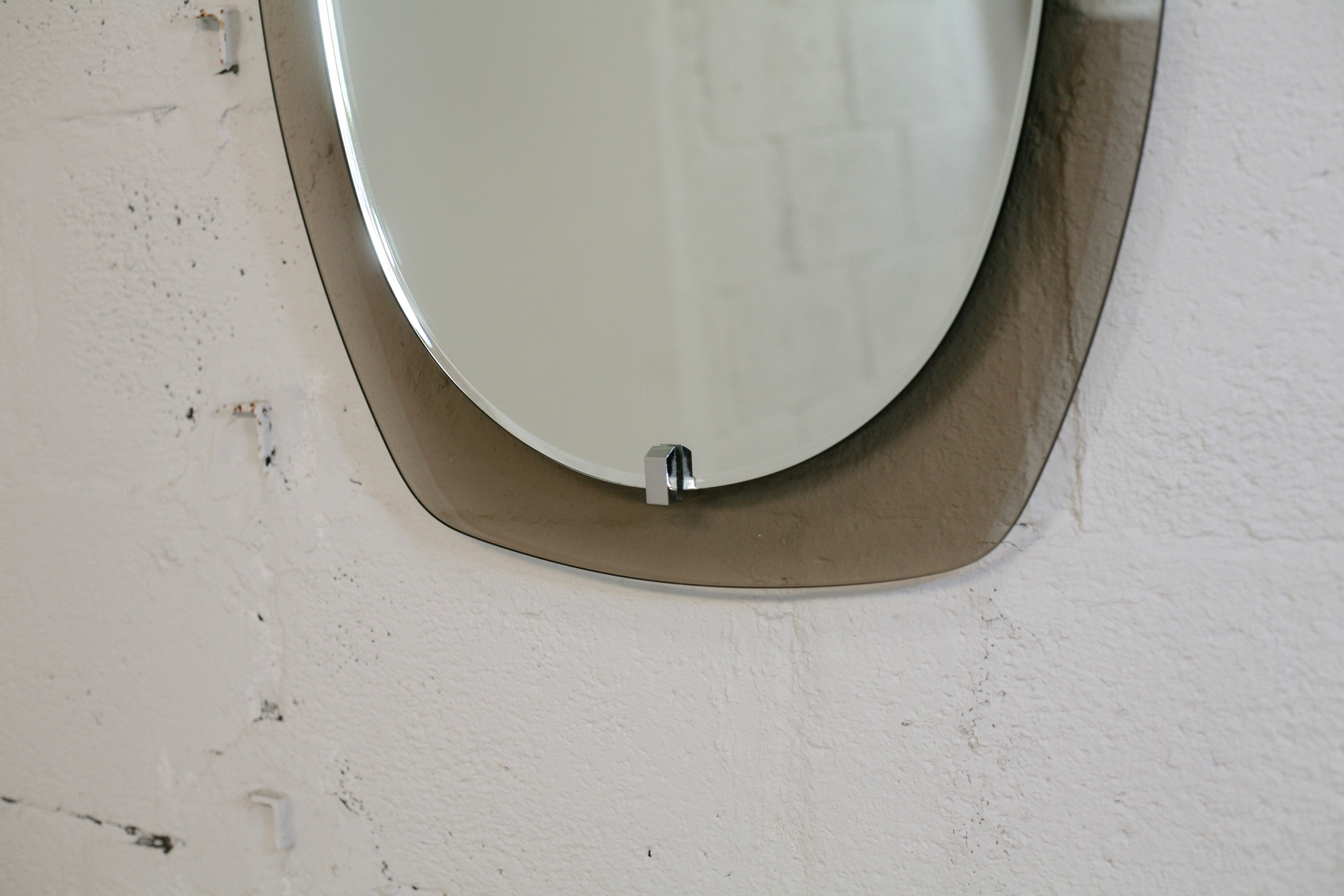 Wall mirror Vecca, Italy, circa 1970 60x81cm