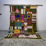 Handmade wool Berber rug 300X200 cm