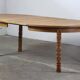 Vintage Oval Danish Oak Dining Room Table, H. Kjærnulf style, 1960s