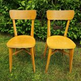 Pair of vintage bistro chairs