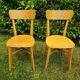 Paire de chaises bistrot vintage
