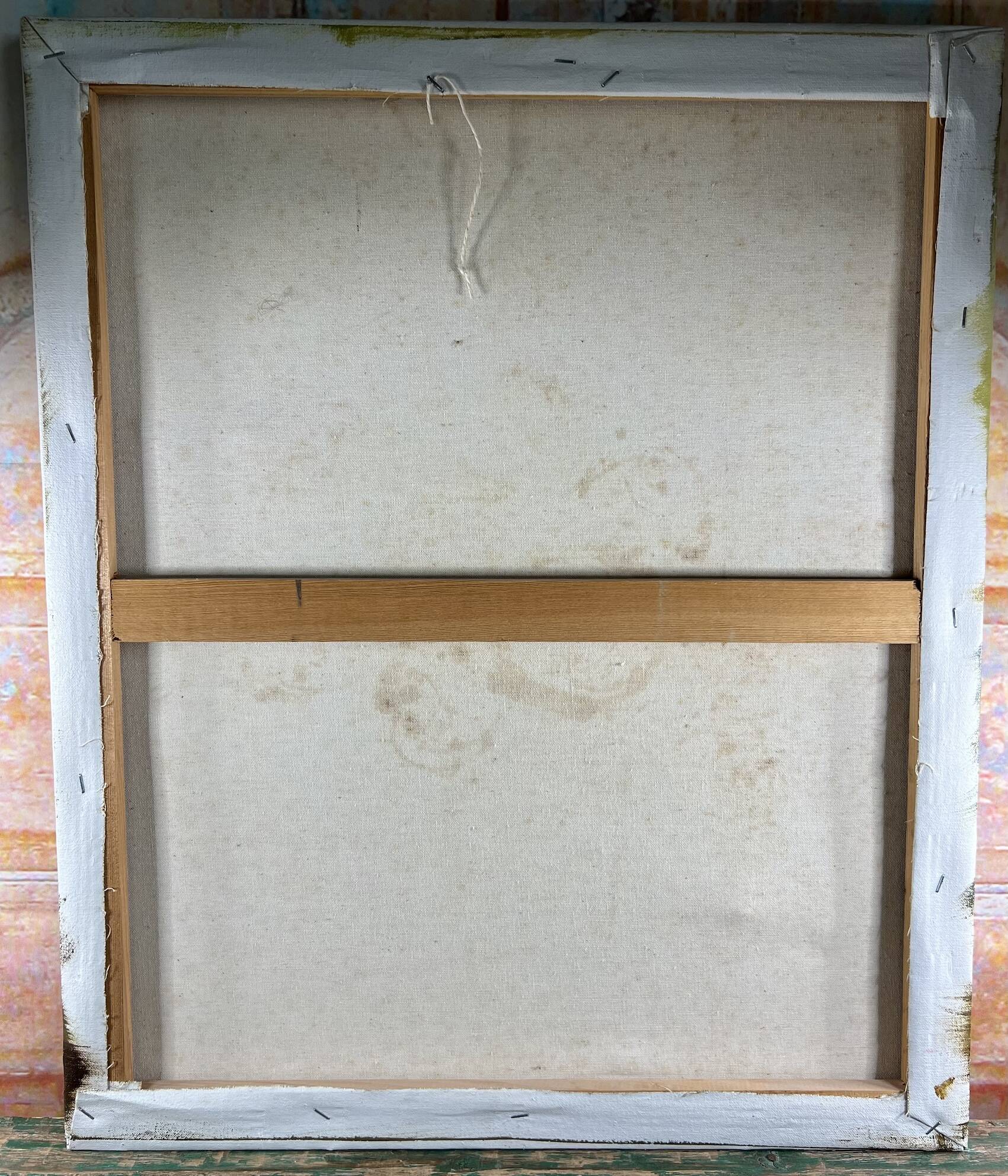 Large flower bouquet painting