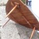 Scandinavian style wooden coffee table