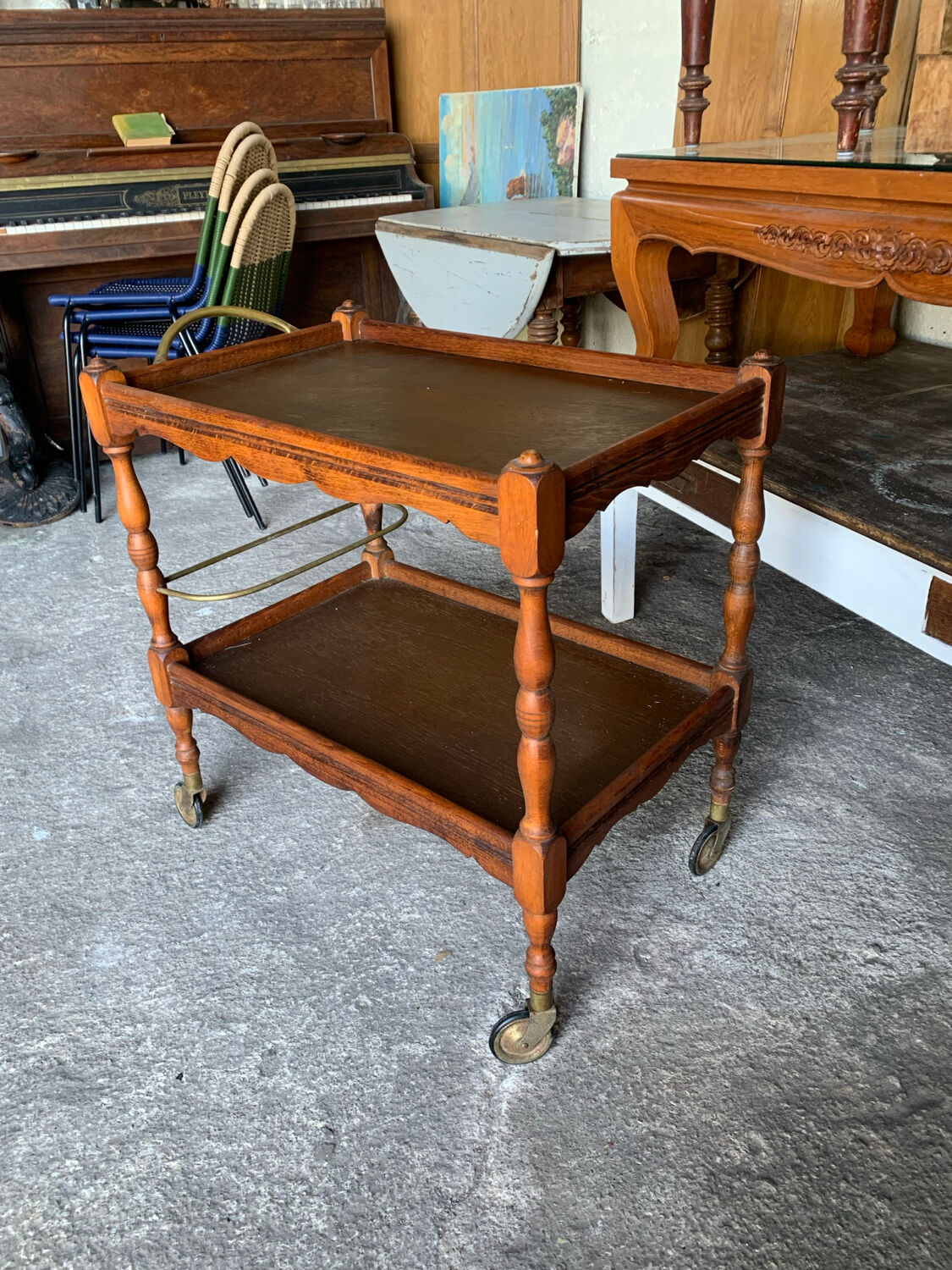 Rustic rolling dessert