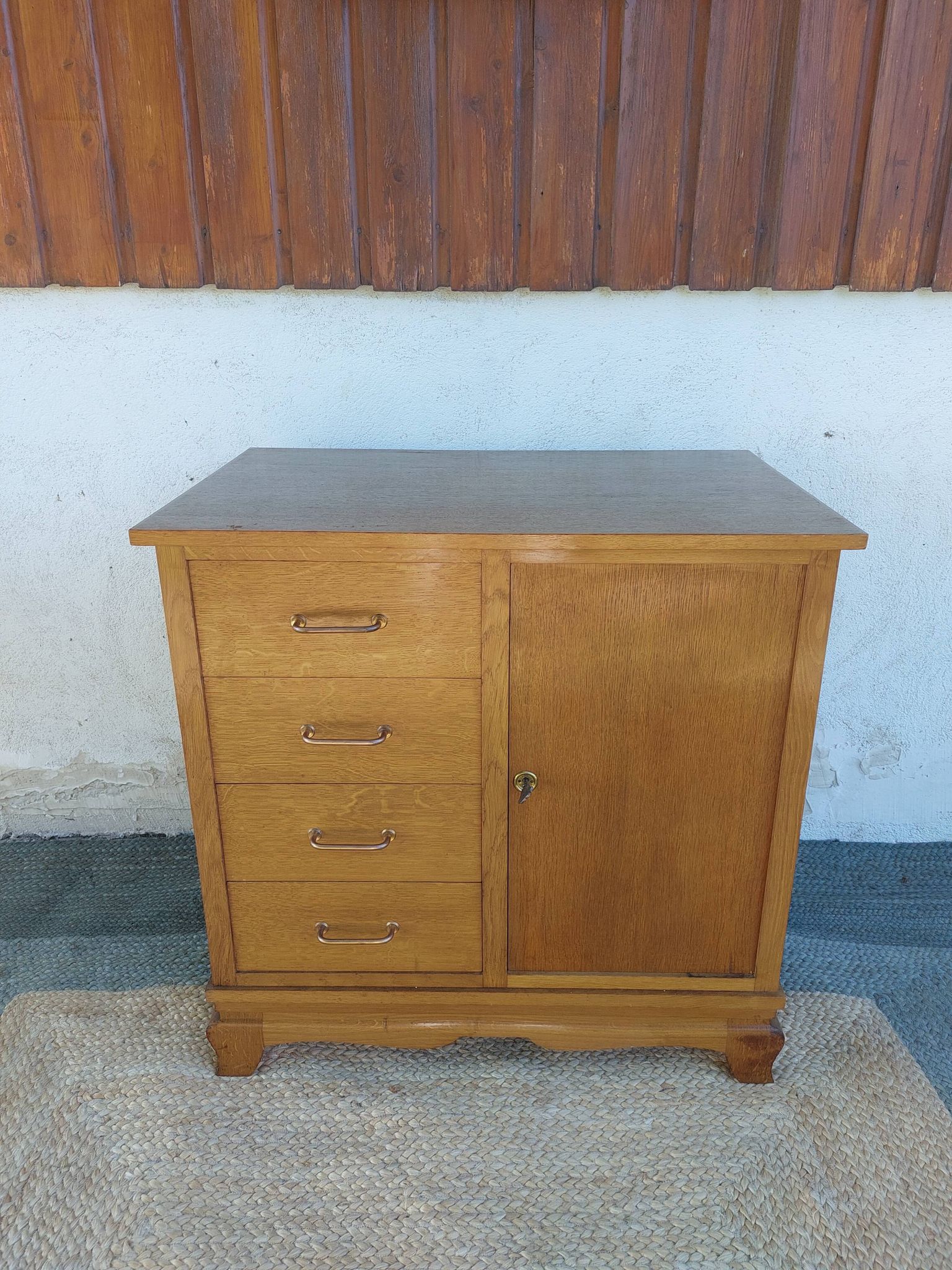 commode mixte, tiroirs et placard