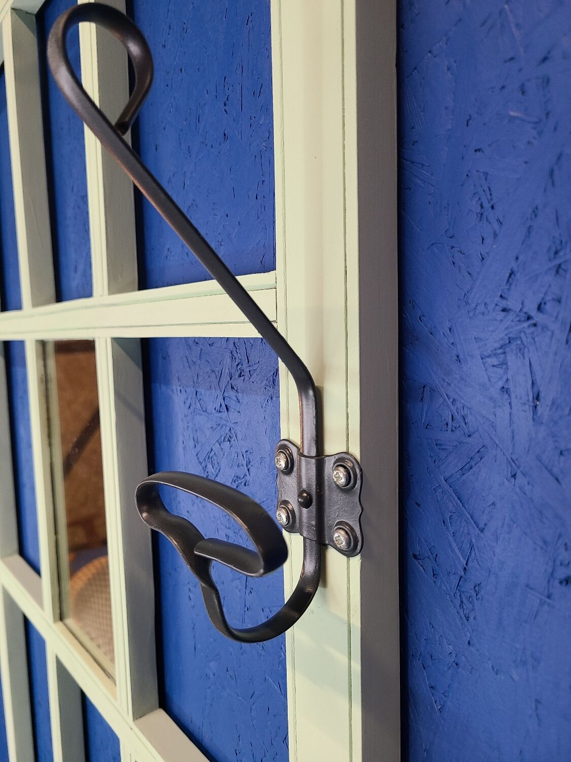 Restored 1950s coat rack