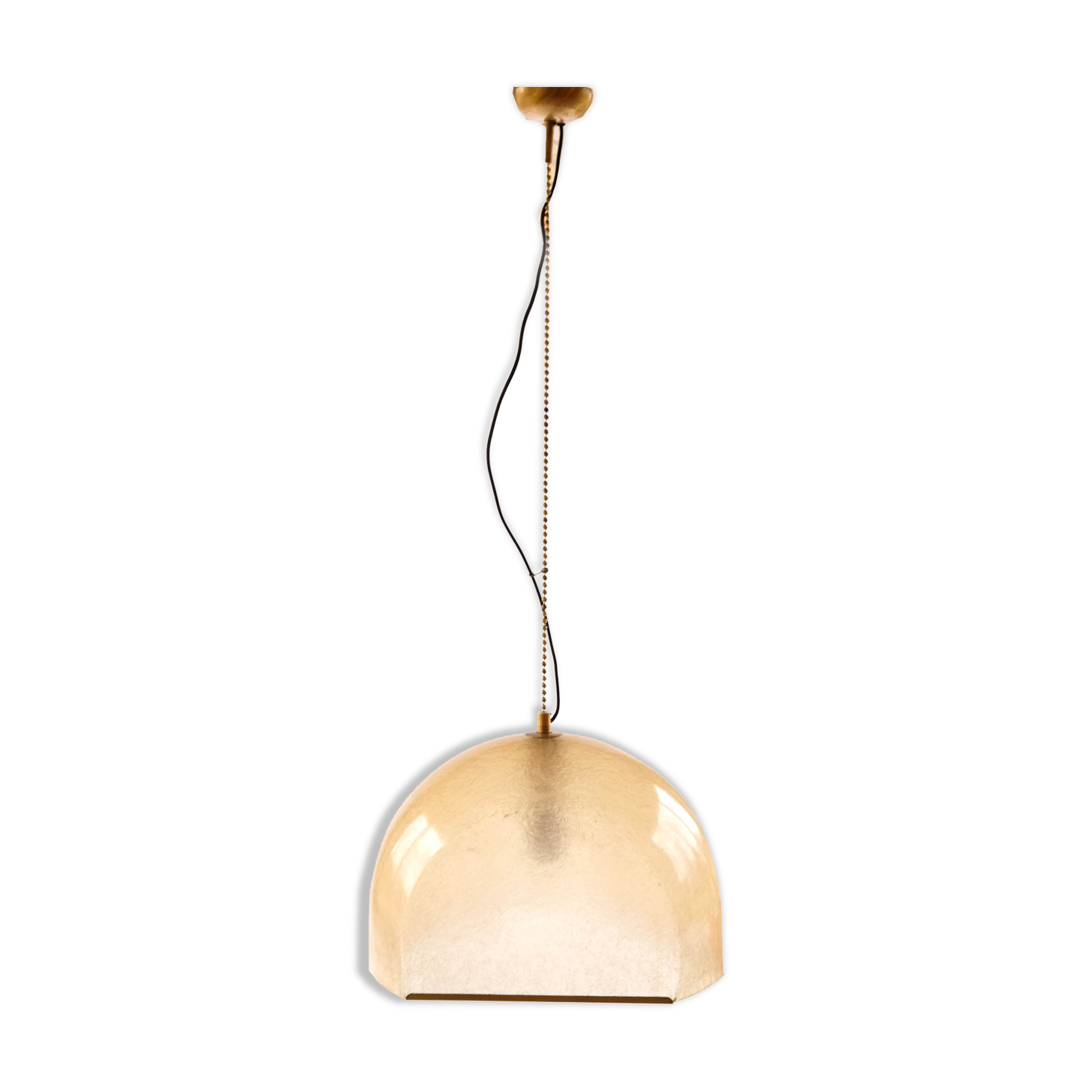 Pendant Lamp by S. Gregorietti, Lamperti, Italy, 1970s