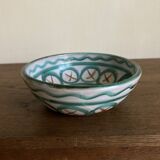 Robert Picault 1960 Vallauris salad bowl signed in full