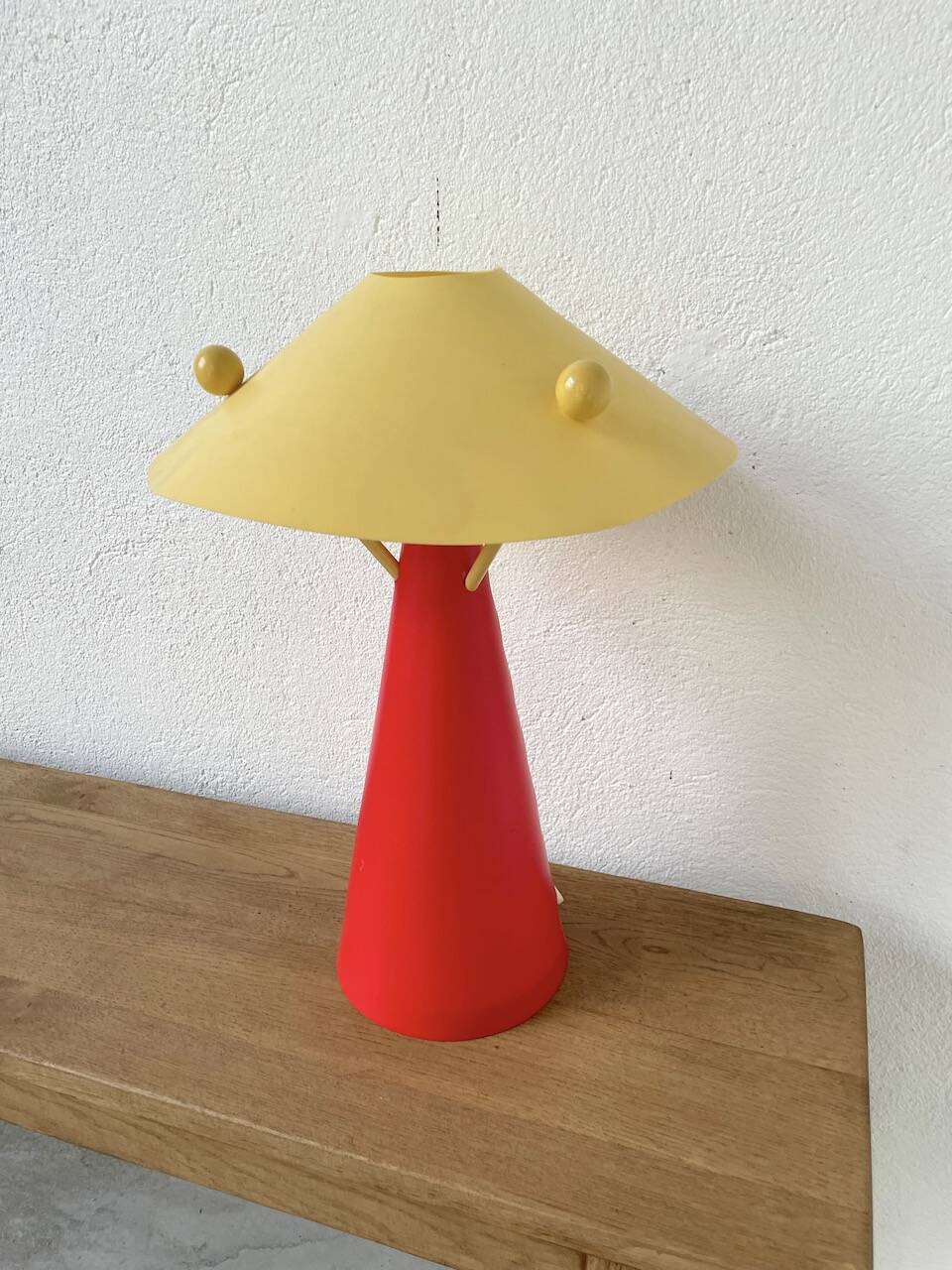 80s plastic children's desk lamp
