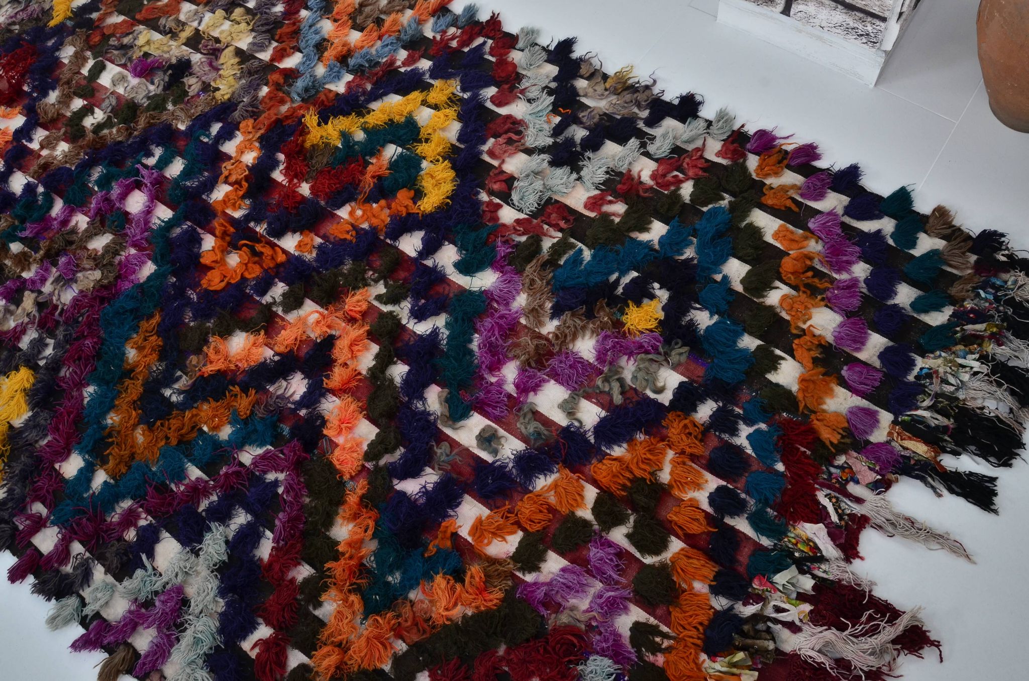 Tribal Oushak Turkish Kilim sku 3079