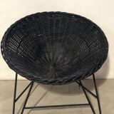 Armchair basket Roberto Mango 50s