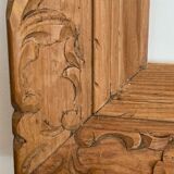 Carved wood frame