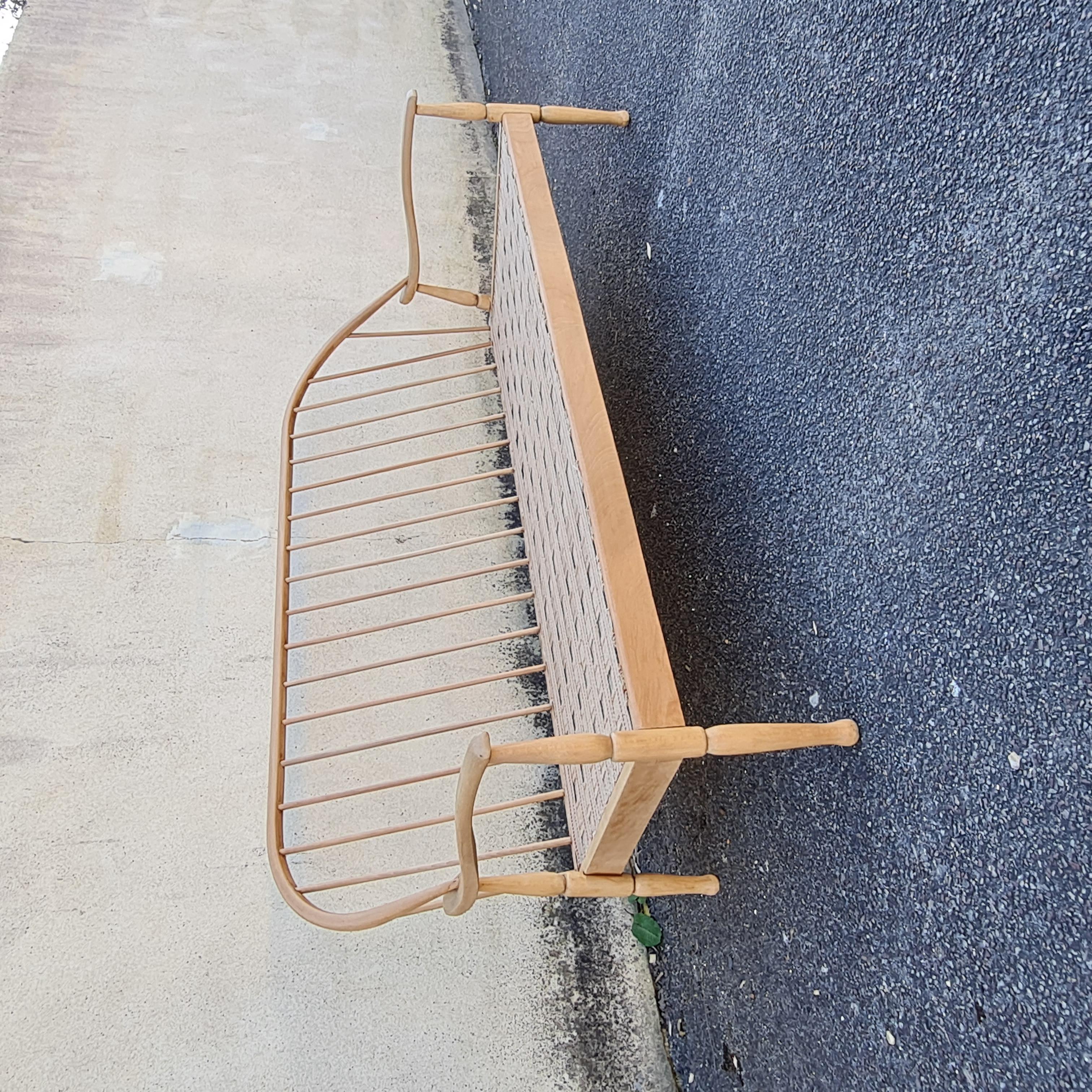 Sofa Ercol 3 place in light wood