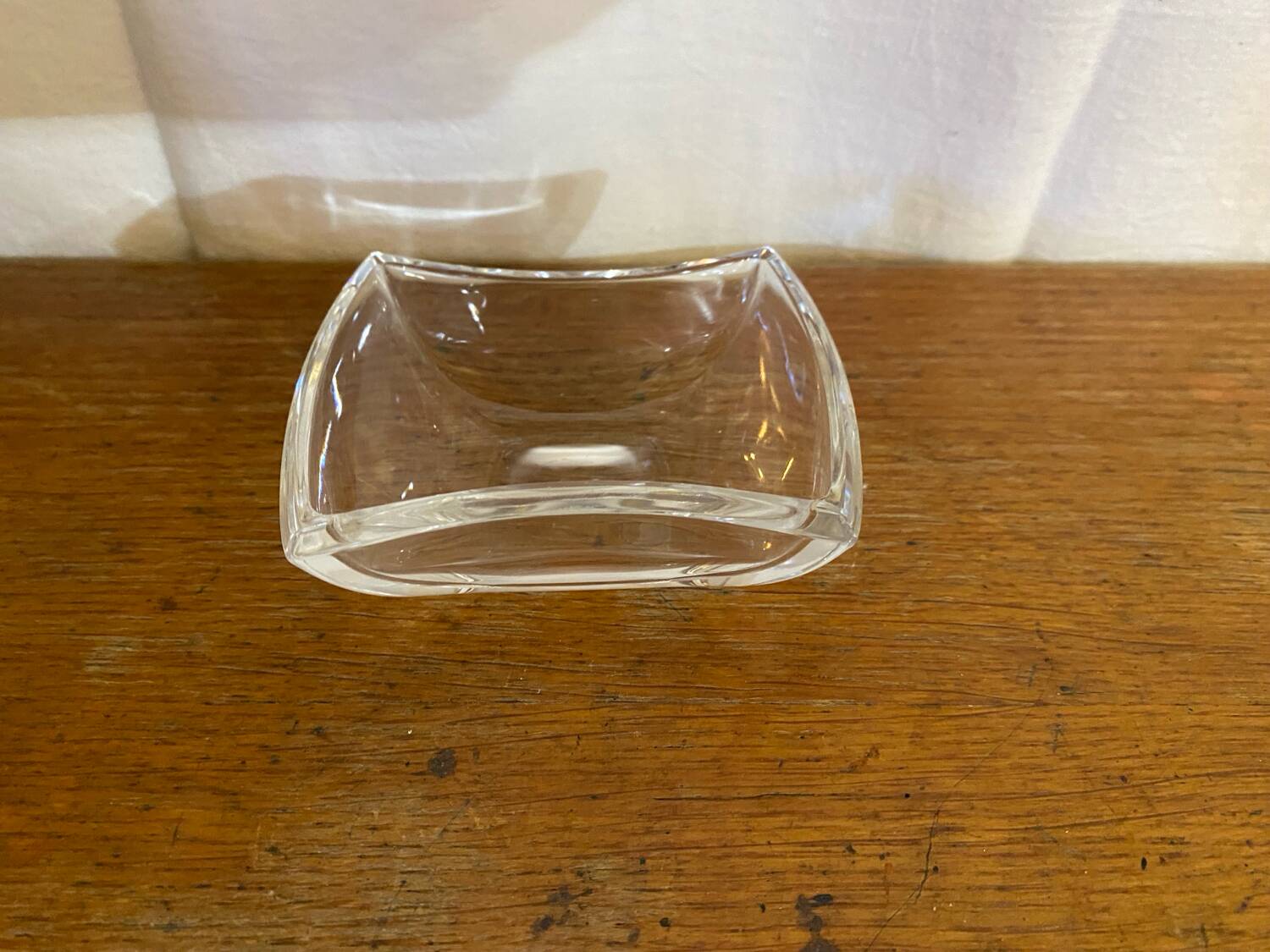 Antique mikasa vintage molded glass empty pocket