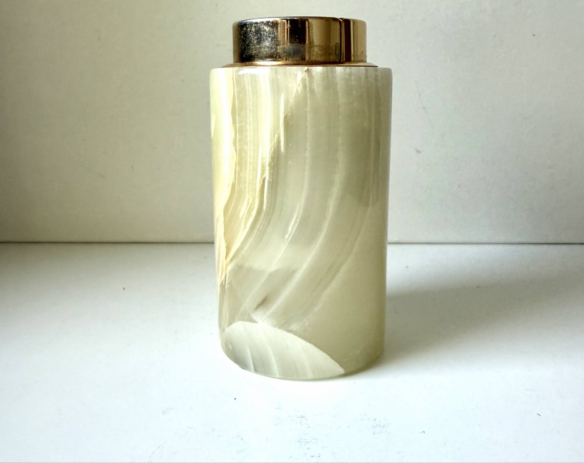 Briquet de table en marbre onyx vintage SAROME Japon
