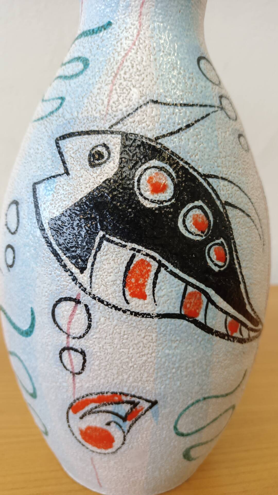 Italian ceramic pitcher