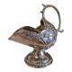 Antique silver-plated sugar bowl