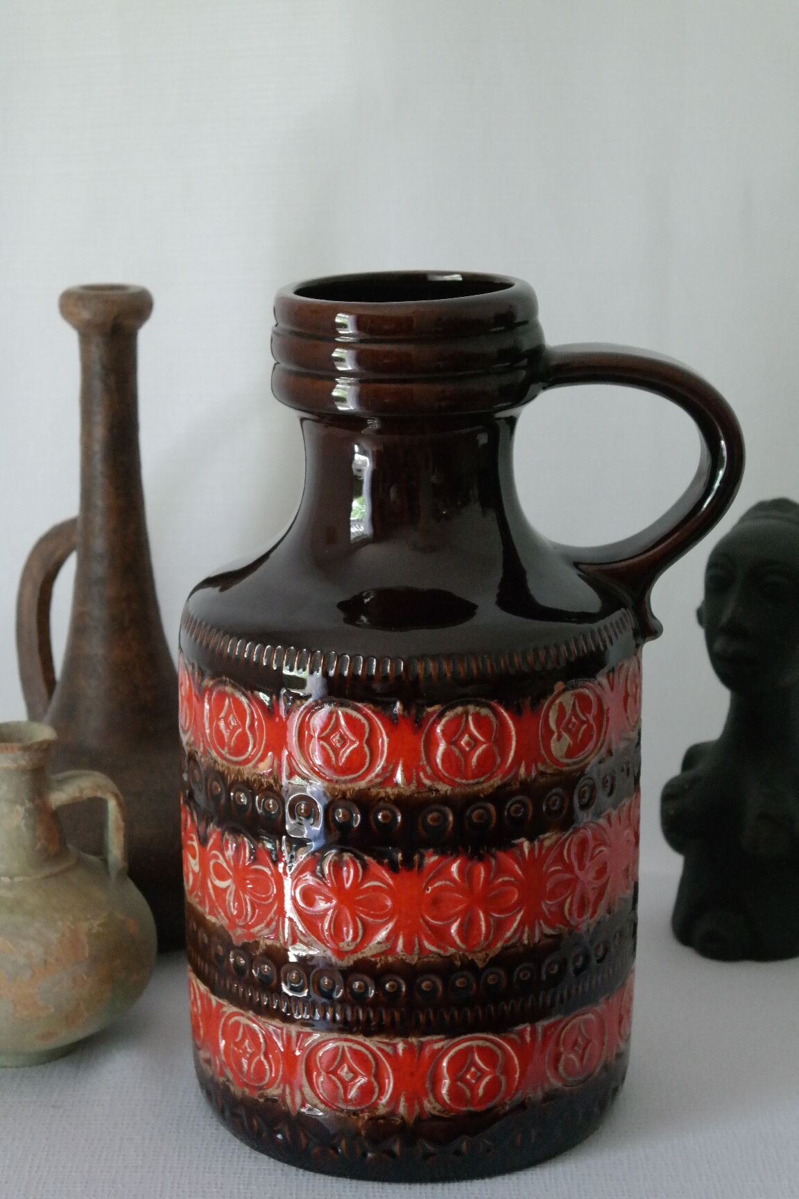 Vintage West Germany ceramic jar