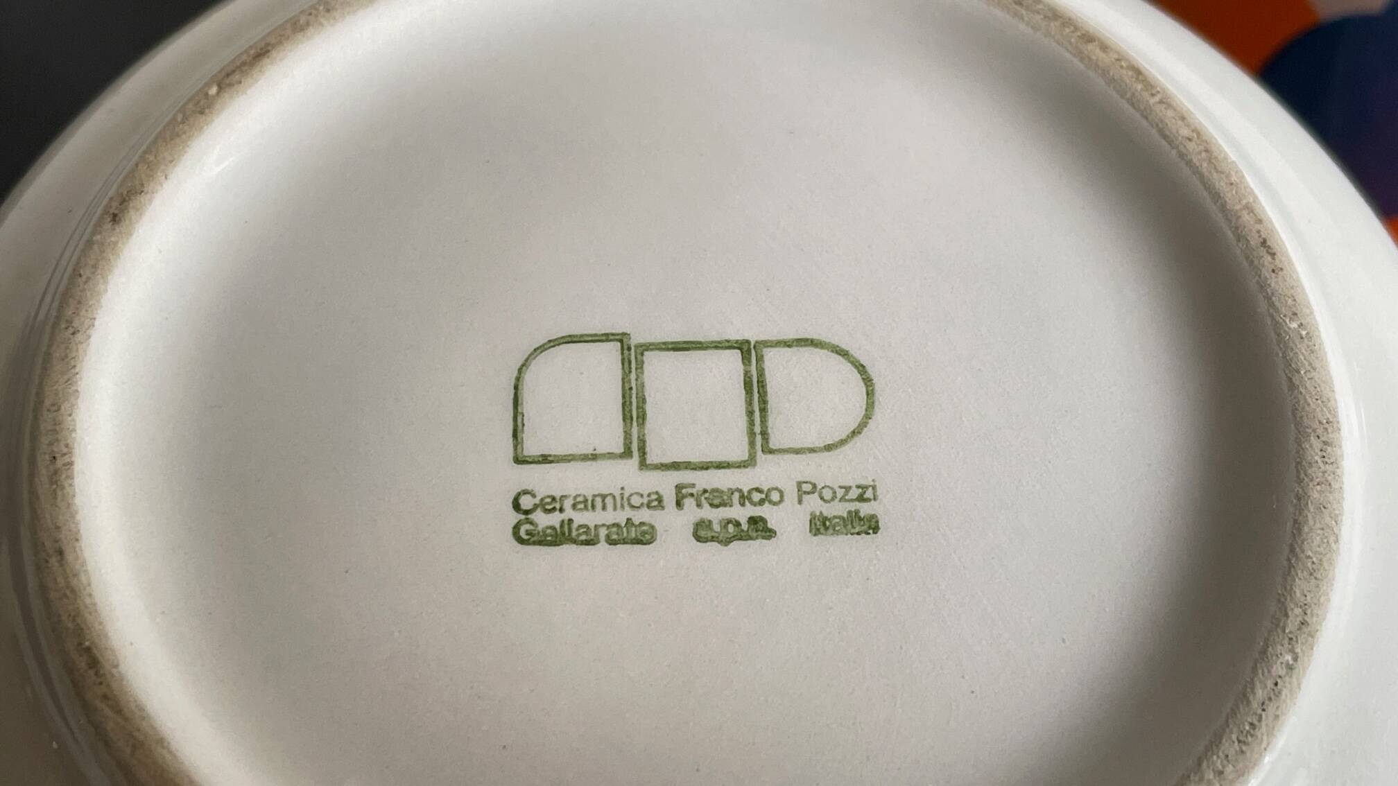 Jars franco pozzi - made in italy vintage