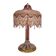 Table lamp, firmed Suberville, Art Nouveau, double glass, s. xx