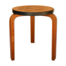 Scandinavian stool by Alvar Aalto for editions Finmar, 30 years