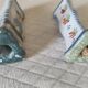 2 antique knife holders HB Quimper
