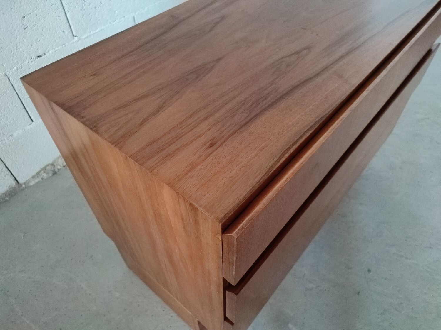 Scandinavian rosewood chest of drawers
