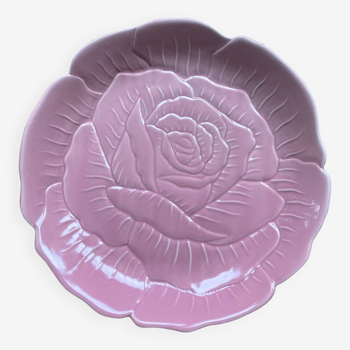 Coupe a fruit / Plat fleur rose