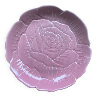 Coupe a fruit / Plat fleur rose