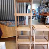 Modular fir staircase bookcase - Maison Regain