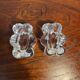 Daum France Crystal Salt and Pepper Shakers