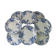Set of 8 Terre de Fer Saint Amand & Hamage Snowball Plates