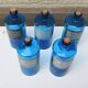 Old Blue Glass Apothecary Jar - Tinct: Cinamm