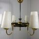 Large brass chandelier Finland 1950’s