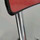 Jacques Hitier Chair 1950 Tubauto Red Bakelite Style Seat