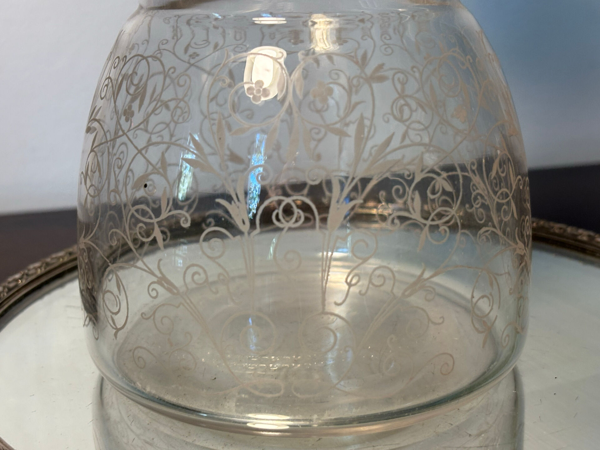 Carafe Baccarat signée