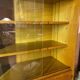 Meuble de rangement vitré en bois, 1960