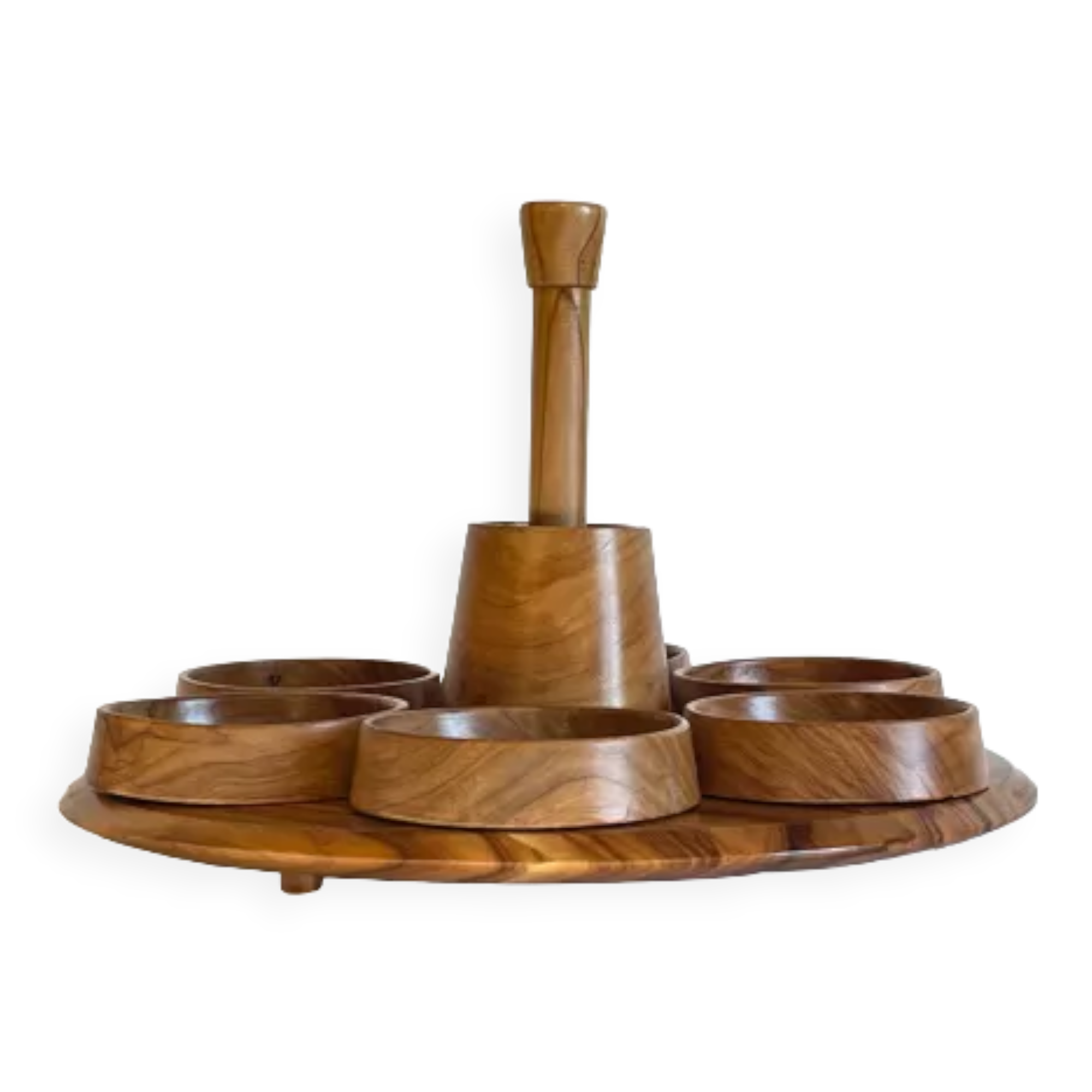 Olive wood serving tray