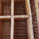 Vintage Rattan Serving Tray