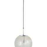 1 out of 10 Limburg Chrome with glass ball pendant, Germany, 1970s