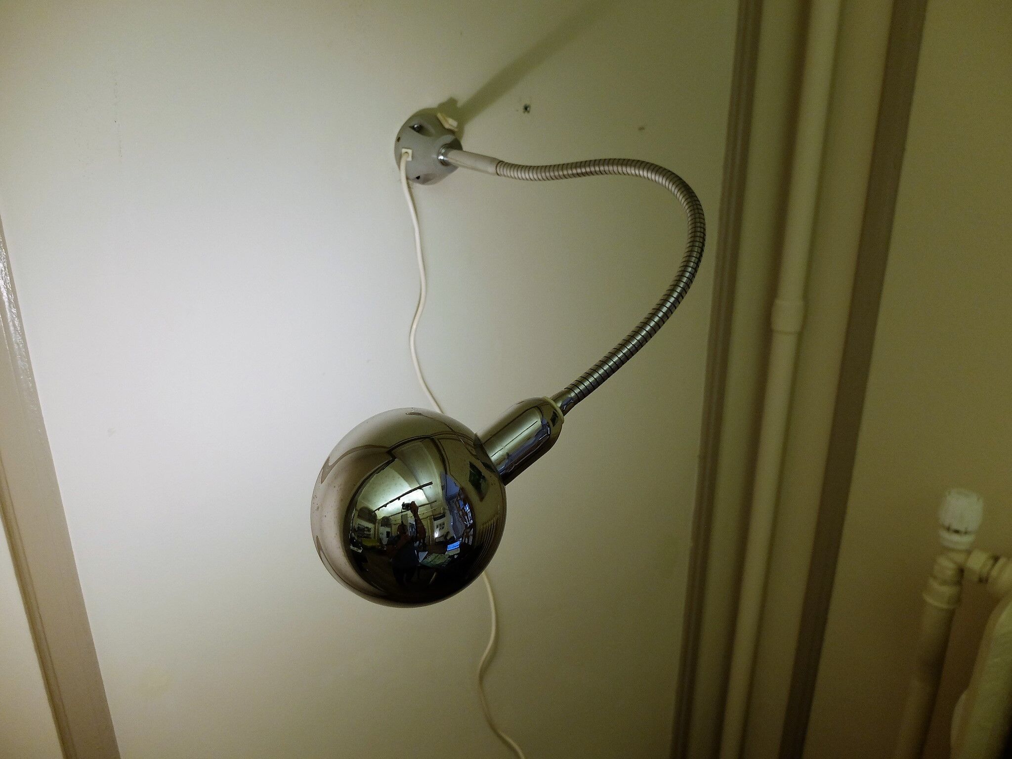 Vintage 1960 flexible desk lamp