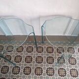 Fiam Italia glass side tables