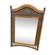 Vintage rattan mirror - 85x125cm