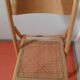 Chaise pliante en cannage