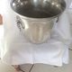 The 1940s silver metal ice bucket